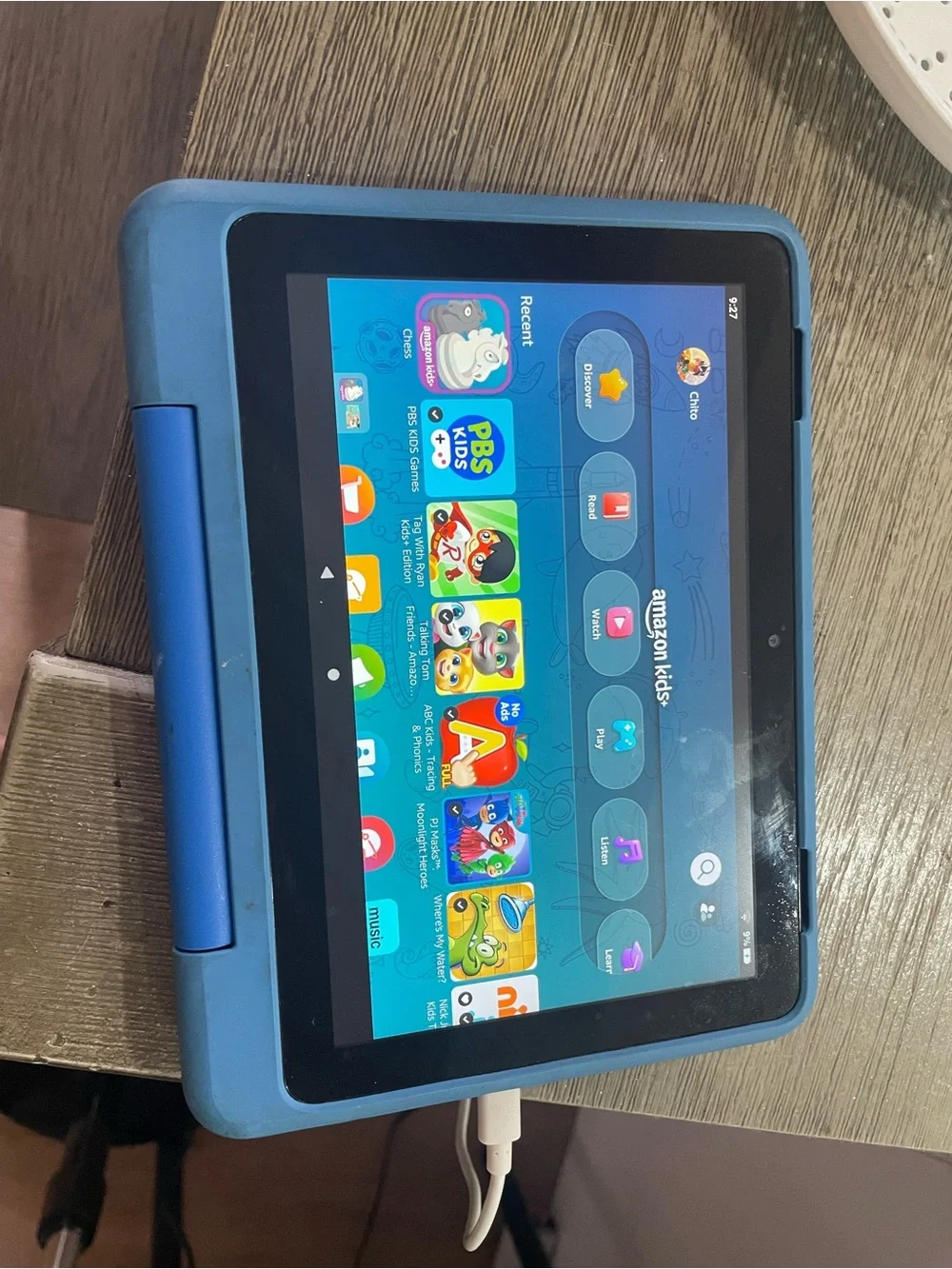 Purple and Blue Kids Tablet Bundle - Durable Protective Cases